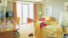 Outside Suite with Balcony