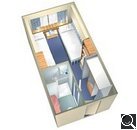 Diamond (Outside cabins) (6B)