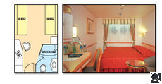 Oceanview Stateroom with Porthole