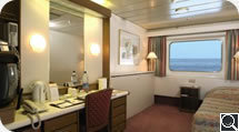 Outside Stateroom/Bath Shower