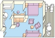 Suite with Balcony (AA) Suite with Balcony (AA)