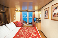 Deluxe Verandah Ocean-view Stateroom (VB) Deluxe Verandah Ocean-view Stateroom (VB)