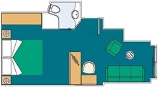 Family-size Suite with Balcony