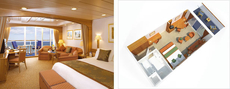 Mini-suite with balcony and bath (BA) Mini-suite with balcony and bath (BA)