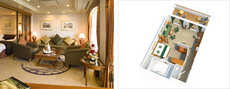 Suite with balcony and bath (AB) Suite with balcony and bath (AB)