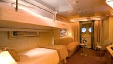 Interior Stateroom - Bunk Bed Style(1A)