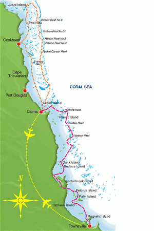 Great Barrier Reef - Cairns To Townsville