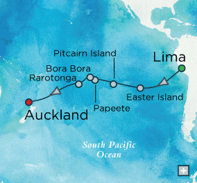 Callao to Auckland