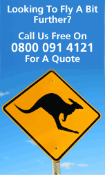 For Long Haul Flights - call us free on 0800 091 4121